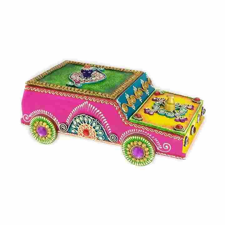  An Exquisite Car Dry Fruit Box With 5 Sections By Kavyshilp Handmade